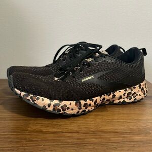 Brooks Women's Black Leopard Running Shoes